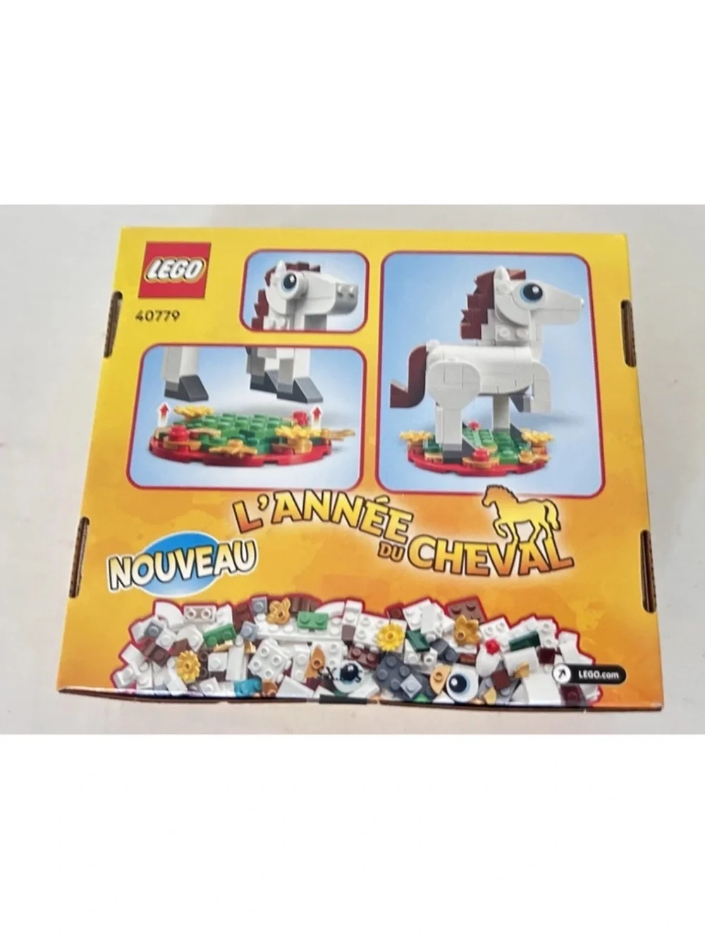 Lego | 2026 Year of the Horse Building Block Toy 133 pcs 3D White